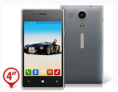 HTM H925 S22 4.0 "capacitiva TFT táctil 480x320 Android 2.3 Single Core 1.0GHz SC6820 256 MB de RAM y 512 MB de ROM Smartphone con Wi-Fi, Bluetooth, 0.3MP y 2.0MP cámara (Gris) SKU: MK0006X